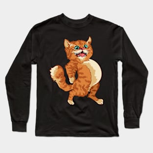 Funny cat memes for kids Long Sleeve T-Shirt